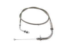 Load image into Gallery viewer, Braided Throttle Cable for Yamaha XVS1300 Midnight Star (V-Star) +15cm Longer Than Stock - Highway Hawk H20-02121
