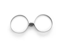 Load image into Gallery viewer, Double Exhaust Clamp Stainless Steel 90mm Diameter - Highway Hawk H65-806
