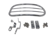 Load image into Gallery viewer, Solo Tubular Luggage Rack + Bracket fits Yamaha XVS Midnight Star - Chrome - Highway Hawk H662-0131
