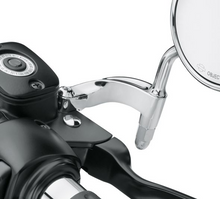 Load image into Gallery viewer, Black Mirror Stem Extender/Extension Kit fits Harley-Davidson Softail/Dyna - Motorcycle Storehouse 980799
