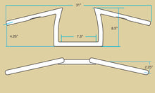 Load image into Gallery viewer, Biltwell 6014-2012 XL Keystone 1" Handlebars with Wiring Dimples - Black
