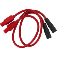 Taylor Sumax S20234 Ignition Leads Spark Plug Wires Red fits Harley-Davidson Touring 1999-08 with Fuel Injection