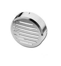Load image into Gallery viewer, Slotted Chrome Motorcycle Horn Cover/Grill fits 92-97mm horns  - Custom Chrome 350109
