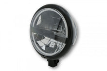 Load image into Gallery viewer, HIGHSIDER 223-213 LED Headlight 5-3/4 inch BATES &quot;STYLE TYPE 5&quot; Bottom Mount - Black
