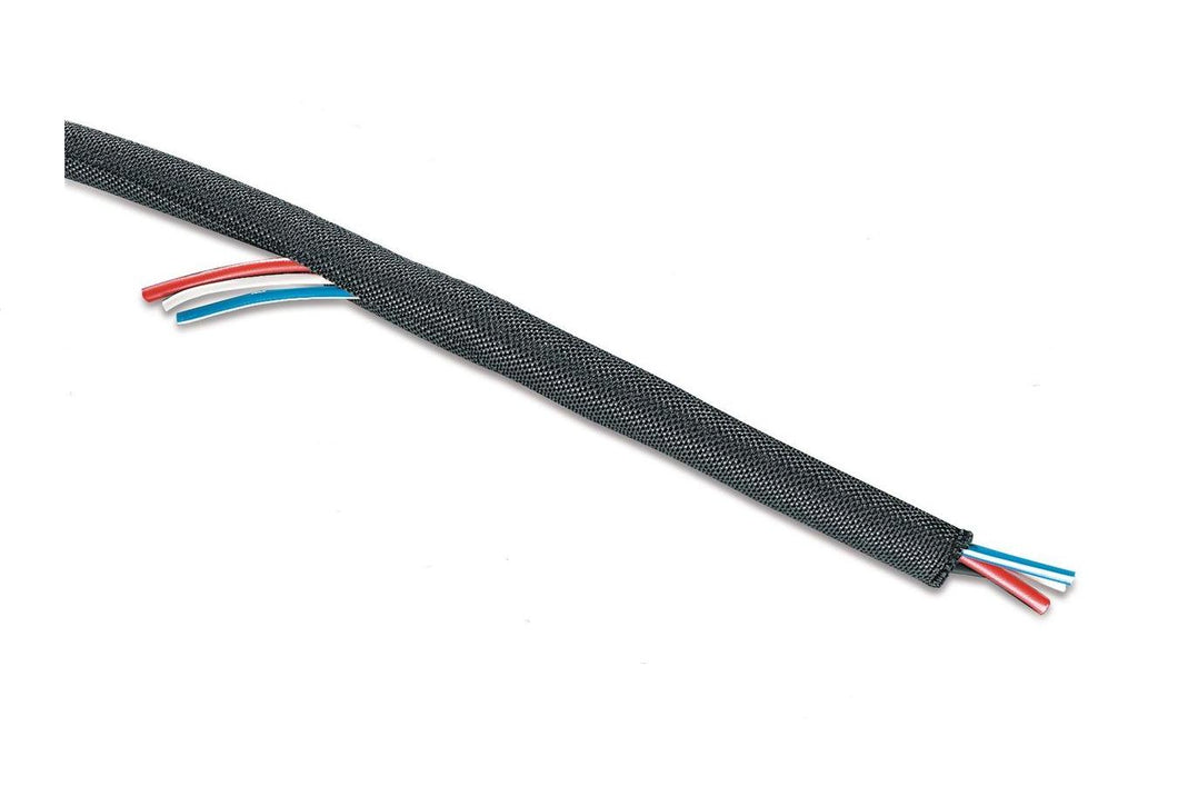 Kuryakyn Round-It WireTidy/Cable Wrap Black 1/4 inch 6 Ft Long