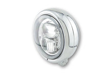 Load image into Gallery viewer, HIGHSIDER 223-226 LED Headlight 5-3/4 inch &quot;PECOS TYPE 7 inch Bottom Mount - Chrome
