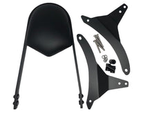 Load image into Gallery viewer, Sissy Bar Wide Model Black Complete fits Indian Chief Classic/Dark Horse - Highway Hawk H528-1040B
