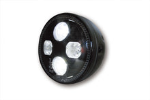 Load image into Gallery viewer, HIGHSIDER 223-001 LED Headlight 5-3/4 inch &quot;ATLANTA&quot;Side Mount -Black
