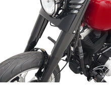Load image into Gallery viewer, Fork Slider Covers Black Standard Length 6.5" for Harley-Davidson FLST 00-17 FLT 99-13 - Drag Specialties 0411-0044

