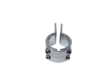 Load image into Gallery viewer, 7/8 Inch (22mm) 3 Piece Clamp Chrome for Footpeg/Spot Light - Motorcycle Storehouse 949965
