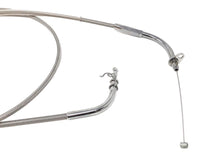 Load image into Gallery viewer, Braided Throttle Cable for Kawasaki VN900 Vulcan Classic +40cm Longer Than Stock - Highway Hawk H20-02408
