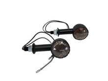 Load image into Gallery viewer, Turn Signal set (2 pieces) &quot;Tech Glide&quot; Turn Signal in Black  - Highway Hawk H203-316
