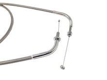 Load image into Gallery viewer, Braided Idle Cable for Yamaha XVS1100 Drag Star Custom/Classic >2000 +15cm Longer Than Stock - Highway Hawk H20-01954
