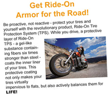 Load image into Gallery viewer, Ride-On Tire Protection System Motorcycle Tyre Sealer &amp; Wheel Balancer - Zodiac 735110
