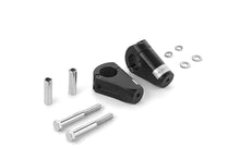 Load image into Gallery viewer, Riser Set "Spartican" for 1-14 in. (32mm) Handlebars Black - Multifits (HD, M10 &amp; M12) - Highway Hawk H56-0671B
