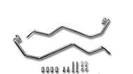 Chrome Saddlebag Support Kit for Honda VLX, VT600CD - Highway Hawk H661-024