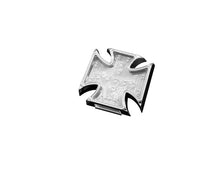 Load image into Gallery viewer, Maltese (Iron) Gothic Cross Rear LED Tail Light - Chrome - Highway Hawk H68-0160
