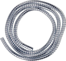 Load image into Gallery viewer, Chrome Spiral Cable Wrap, Wire Tidy 10mm I.D. fits Motorcycle/Trike 150 cm long - Drag Specialties DS223001
