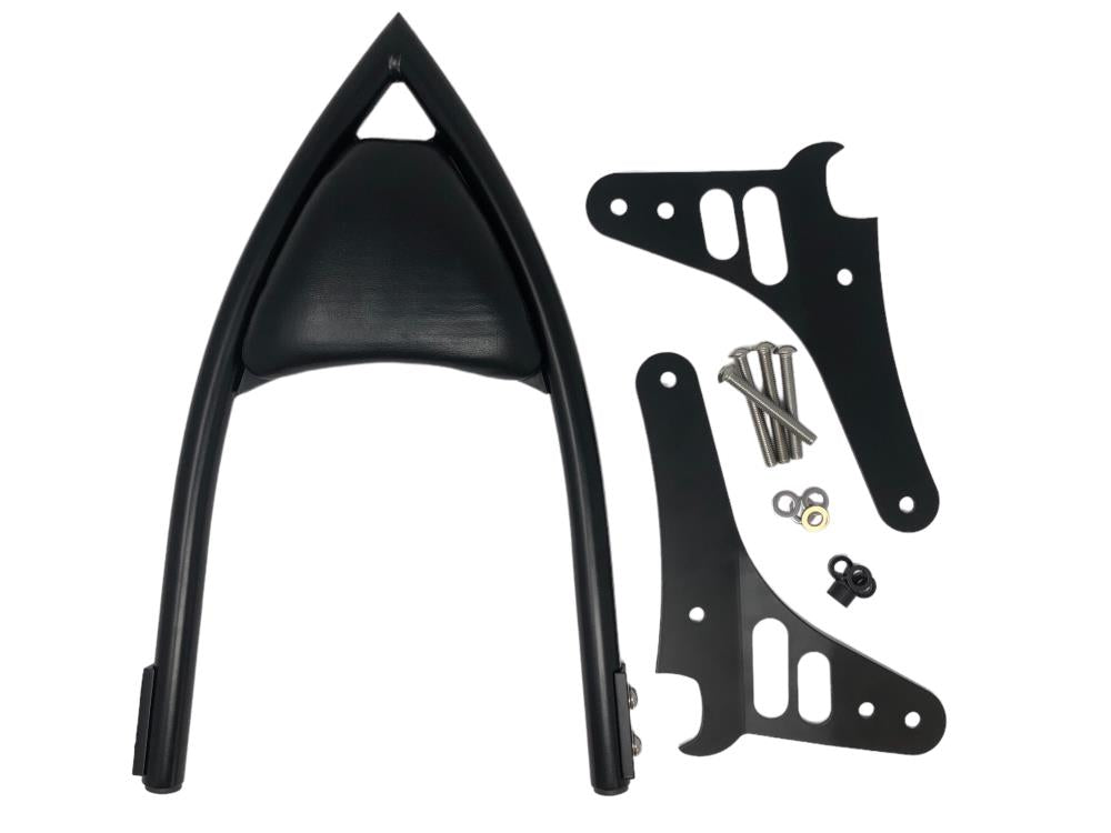 Gothic Arch Sissybar Black Yamaha XV950 Bolt,XV950R Racer - Highway Hawk H522-3034B