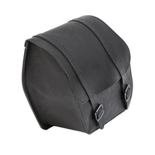 Load image into Gallery viewer, Ledrie HLZAD2-1096 Saddlebag Left Side Black 11 Litres fits Harley-Davidson FXD Dyna - Genuine Real Leather
