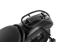 Load image into Gallery viewer, Solo Tubular Luggage Rack + Bracket fits Honda CMX500 Rebel - Black
