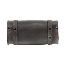 Load image into Gallery viewer, Ledrie HLROL2-1017 Tool Roll / Tool Bag Square (Box shape) 3 Litres Brown with Buckles - Genuine Real Leather
