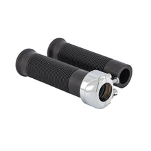 Load image into Gallery viewer, Rubber Riffle 1 inch (25mm) Grips with Throttle Assembly Universal fits - Highway Hawk H45-006
