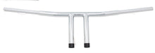 Load image into Gallery viewer, Fat 1-1/4 in. (32mm) Wishbone T-Bar Handlebars, Chrome fits Harley-Davidson - Highway Hawk H55-5047
