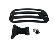 Solo Luggage Rack + Bracket fits Honda VT750C Shadow,VT750DC Spirit - Black - Highway Hawk H661-0681BK