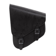 Ledrie HLZAD2-2001-2 Swingarm Bag Black 9 Litres fits Harley-Davidson Softail & Touring 2018 up - Genuine Real Leather