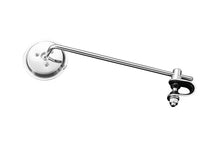 Load image into Gallery viewer, Clamp-On 3 inch Round Mirror Chrome Retro Chopper Scooter - 8 inch Long Stem - Highway Hawk H91-8011
