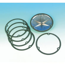 Load image into Gallery viewer, JAMES JGI-25416-70 Clutch Derby Cover Gasket 3-Hole fits Harley Evolution Big Twin models 1984-98
