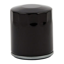 Load image into Gallery viewer, Black Oil Filter fits Harley-Davidson Dyna, Softail, Touring 1999-17 (Twin Cam) - Drag Specialties DS275109
