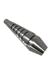 Load image into Gallery viewer, GP Exhaust Silencer "Scrambler" in Stainless Steel 51mm Diameter, Handmade 42cm Long - Highway Hawk HC65-226
