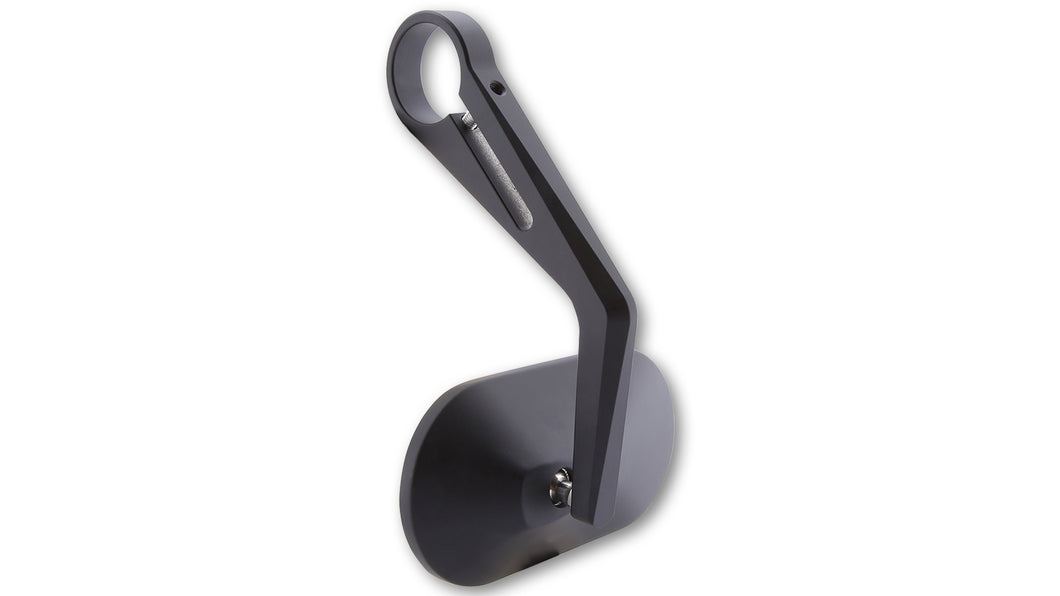 Agila Motorcycle Handlebar Bar End Mirror - Black - Shin Yo 301-386