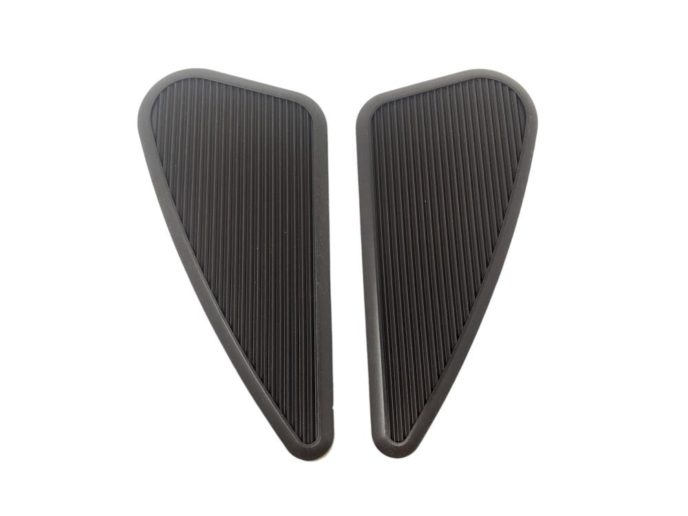Knee Pads for the Fuel Tank 1 Set - Dark Brown190mm x 90mm - Highway Hawk HC61-066