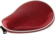 Le Pera Custom Motorcycle Solo Seat Red Metal Flake + Mounting Bracket