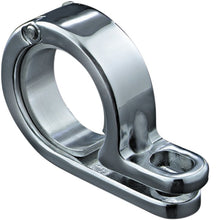 Load image into Gallery viewer, Kuryakyn 4018 Chrome P-Clamp Light Mount fits 22-25mm (7/8  to 1 in.) Handlebars/Frame
