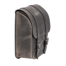 Load image into Gallery viewer, Ledrie HLZAD2-2034-2 Swingarm Bag Straight Brown fits Harley-Davidson Softail &amp; Touring 2018 up - Genuine Real Leather
