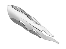 Load image into Gallery viewer, Chrome Flame Exhaust Heat Shield Cover For 1-3/4 in. Pipes Custom Look - Custom Chrome 78401
