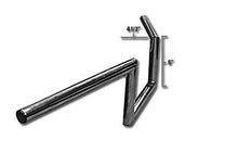 Load image into Gallery viewer, Jammer Z-Bar 1 inch Handlebars(Dimpled) 6 in. Rise fits Harley-Davidson/Custom - Custom Chrome 632329
