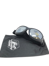 Load image into Gallery viewer, Motorcycle Goggle-Style Sunglasses with Smoked Lens - Highway Hawk H02-908
