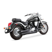 Load image into Gallery viewer, Vance &amp; Hines 48293 Twin Slash Staggered Exhaust 2005-2009 fits Suzuki M800/C800
