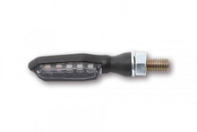 Load image into Gallery viewer, HIGHSIDER 254-270 LED Combi Rear Tail Light + Indicators "SONIC-X1 inch (pair) - Black
