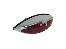 Load image into Gallery viewer, Rear Brake Tail and Licence Plate Light Snake-Eye for Motorcycle/Trike E-mark - Chrome - Highway Hawk H68-340
