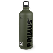 Load image into Gallery viewer, Primus Gasoline Fuel Bottle 1 Litre Motorcycle Emergency Petrol Can - Green
