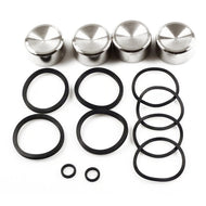 Front/Rear Brake Caliper Piston & Seal Kit fits Harley-Davidson 2000-2007 replaces OEM 44313-01