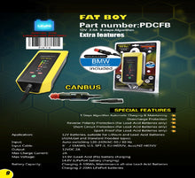 Load image into Gallery viewer, MOTOBATT PDCFB Fat Boy Heavy Duty Trickle Feed Motorcycle Battery Charger
