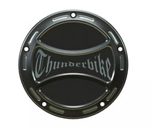 Load image into Gallery viewer, Thunderbike 22-74-260 Clutch (Derby) Cover &quot;Torque&quot; Design fits Harley Softail, Sport Glide FLSB Milwaukee Eight models
