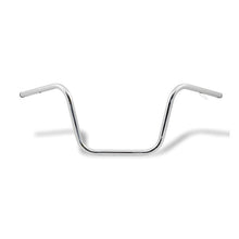 Load image into Gallery viewer, 12 inch Medium Ape Hanger Chrome 1 inch (25mm) Handlebars with Dimples (Harley)

